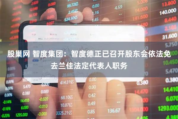 股巢网 智度集团：智度德正已召开股东会依法免去兰佳法定代表人职务